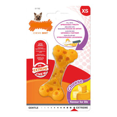 Dog chewing toy Nylabone Dura Chew Cheese Nylon XS size