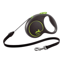 Dog Lead Flexi BLACK DESIGN 5 m Size M Green