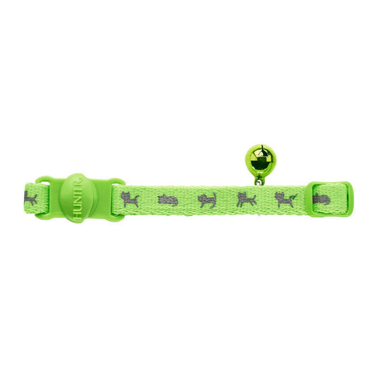 Cat Collar Hunter Neon Green (17,1 x 3,6 x 2,5 cm)