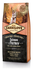 Carnilove Grain & Potato Free Large Puppy Salmon & Turkey 1.5kg