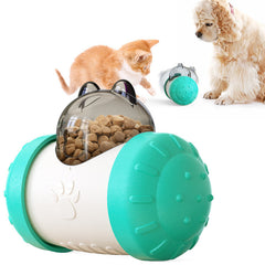 Interactive Treat Dispenser Wheel Toy For Dogs And Cats