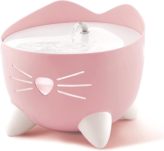 Catit Pixi Drinking Fountain For Cats 2.5L Pink