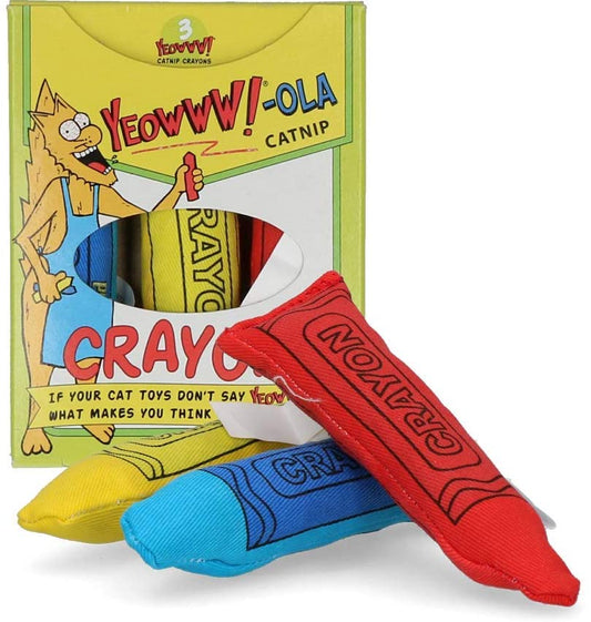 Yeowww!-ola Catnip Crayons