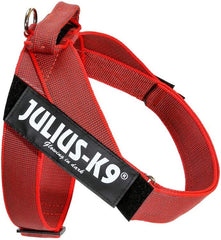 Julius-K9 IDC Color&Gray Lightweight Belt Harness L/Size 1 Red