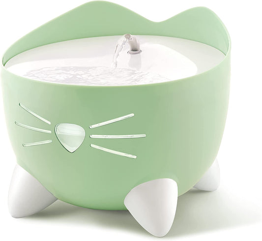 Catit Pixi Drinking Fountain For Cats 2.5L Mint Green