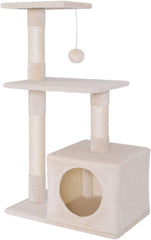 lionto KB00250 Cat Tree 85cm Beige