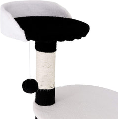 Lionto KB00208 Cat Tree 112cm Black/White