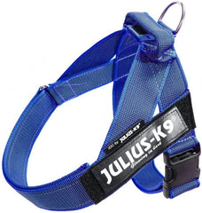 Julius-K9 IDC Color&Gray Lightweight Belt Harness M/Size 0 Blue