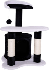 lionto KB00142 Scratching Post 65 cm Black/White