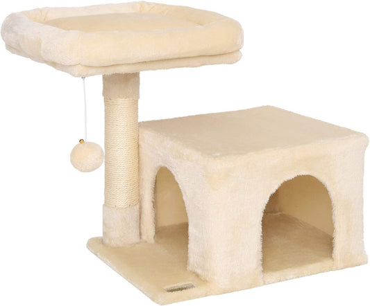 lionto KB00346 Cat Tree 50cm Beige