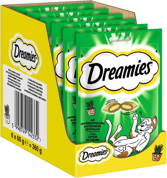 Dreamies Snack Box Catnip 6 x 60g