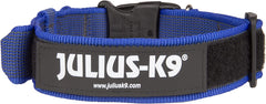 Julius-K9 IDC Color&Gray Collar With Handle 50mm Blue