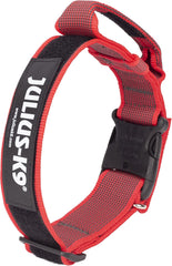 Julius-K9 IDC Color&Gray Collar With Handle 50mm Red