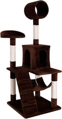 lionto KB00351 Scratching Post 133 cm Brown