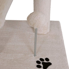 Lionto KB00201 Cat Tree 112cm Beige