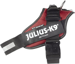 Julius-K9 IDC Power Harness L/Size 1 Burgundy