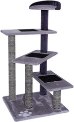 lionto KB00802 Cat Scratching Post 100 cm Gray