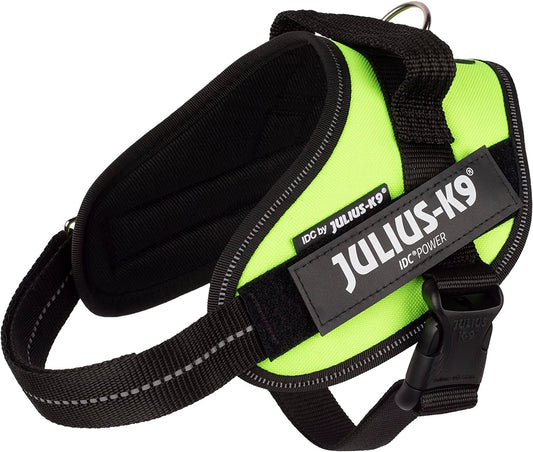 Julius-K9 IDC Power Harness S/Mini Neon Green