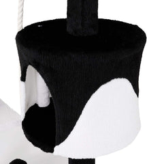 Lionto KB00208 Cat Tree 112cm Black/White