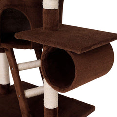 lionto KB00402 Cat Tree XXL 230-250cm Brown