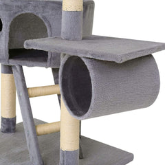 lionto KB00407 Cat Tree XXL 230-250cm Gray