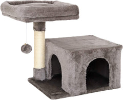 lionto KB00345 Cat Tree 50cm Dark Gray