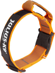 Julius-K9 IDC Color&Gray Collar With Handle 50mm Orange