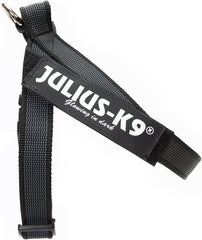 Julius-K9 IDC Color&Gray Lightweight Belt Harness S/Mini Black