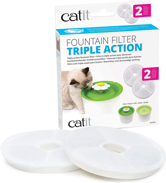 Catit Triple Action Filter 2 Pack