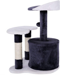 lionto KB00141 Scratching Post 65 cm Gray/White