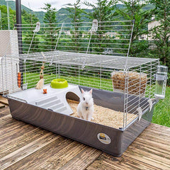 Ferplast Rabbit 100 Cage 95 x 57 x 46 cm Gray