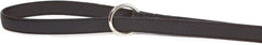 Julius-K9 IDC Color&Gray Leash With Double Carabiner Clip 20mm 2.2m Black