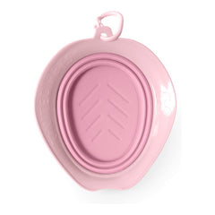 United Pets Water Bowl Leaf Pink