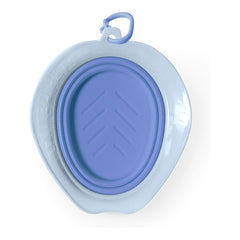 United Pets Water Bowl Leaf Blue