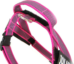 Julius-K9 IDC Color&Gray Lightweight Belt Harness XS/Mini-Mini Pink