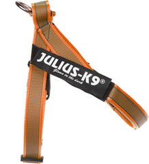 Julius-K9 IDC Color&Gray Lightweight Belt Harness XS/Mini-Mini Orange