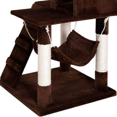 lionto KB00351 Scratching Post 133 cm Brown