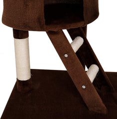 lionto KB00402 Cat Tree XXL 230-250cm Brown