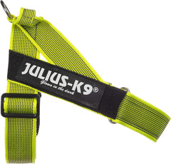 Julius-K9 IDC Color&Gray Lightweight Belt Harness M/Size 0 Neon