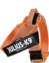 Julius-K9 IDC Color&Gray Lightweight Belt Harness XXL/Size 3 Orange