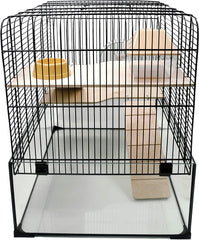 Little Friends ‎TK51265 Cage With Shelf 58.5 x 47.5 x 38 cm