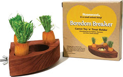 Rosewood 19260 Boredom Breakers Carrot Toy 'n' Treat Holder