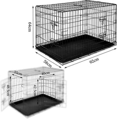 lionto Crate Size XL 92 x 58 x 64cm Black