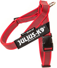 Julius-K9 IDC Color&Gray Lightweight Belt Harness XS/Mini-Mini Red