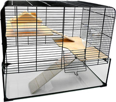 Little Friends ‎TK51265 Cage With Shelf 58.5 x 47.5 x 38 cm