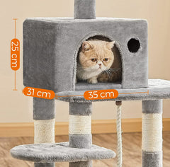 Feandrea ‎PCT15W Cat Tree 143 cm Gray