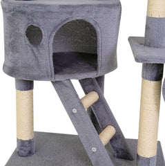 lionto KB00407 Cat Tree XXL 230-250cm Gray