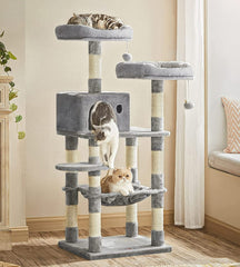 Feandrea ‎PCT15W Cat Tree 143 cm Gray