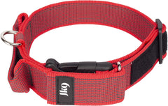 Julius-K9 IDC Color&Gray Collar With Handle 50mm Red