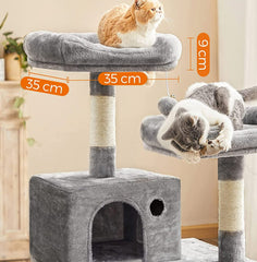 Feandrea ‎PCT15W Cat Tree 143 cm Gray